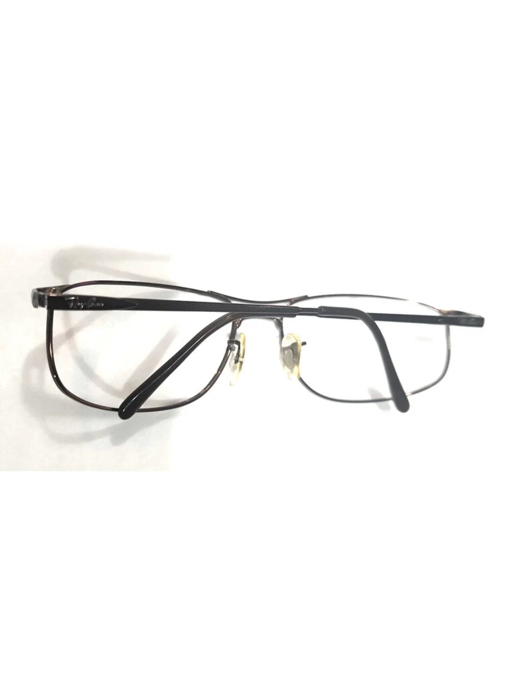Ray Ban RB3147 014/84 Brown Rectangle Sunglasses Frame 59-17 Italy